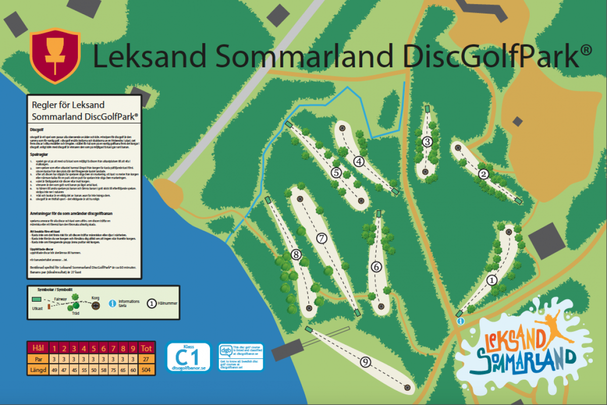 Leksands Sommarland DiscGolfPark