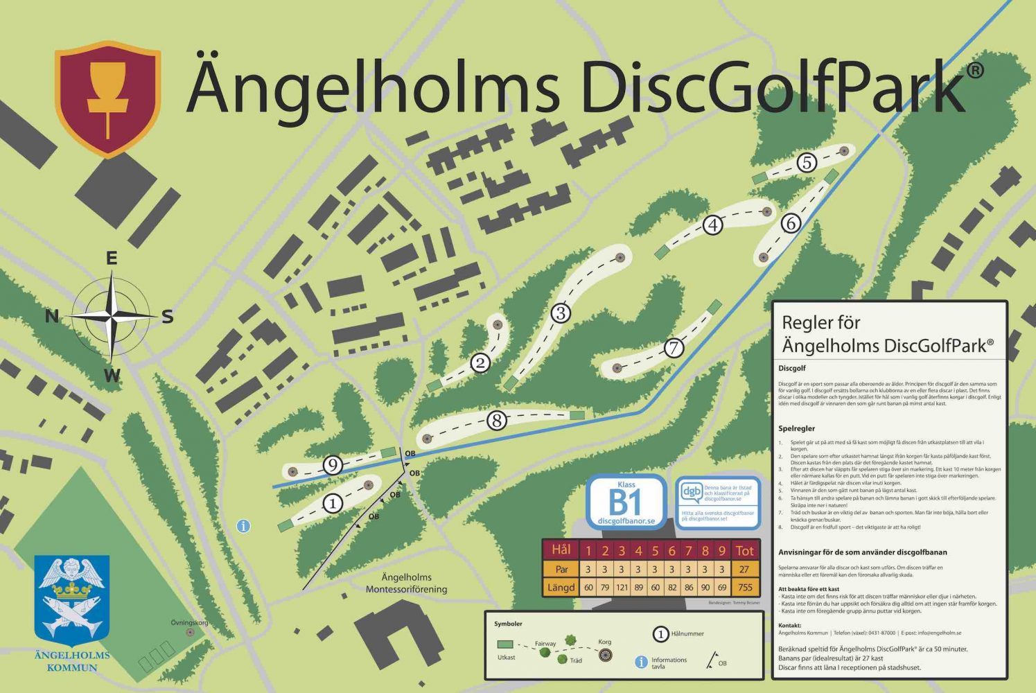 Ängelholms DiscGolfPark Ängelholms DiscGolfPark