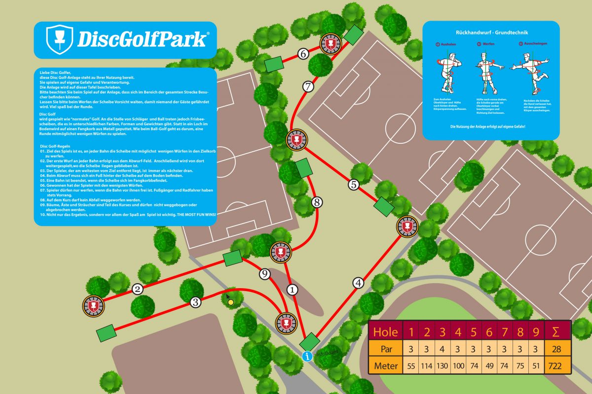 Dgp Scheibenstrasse Koln Discgolfpark