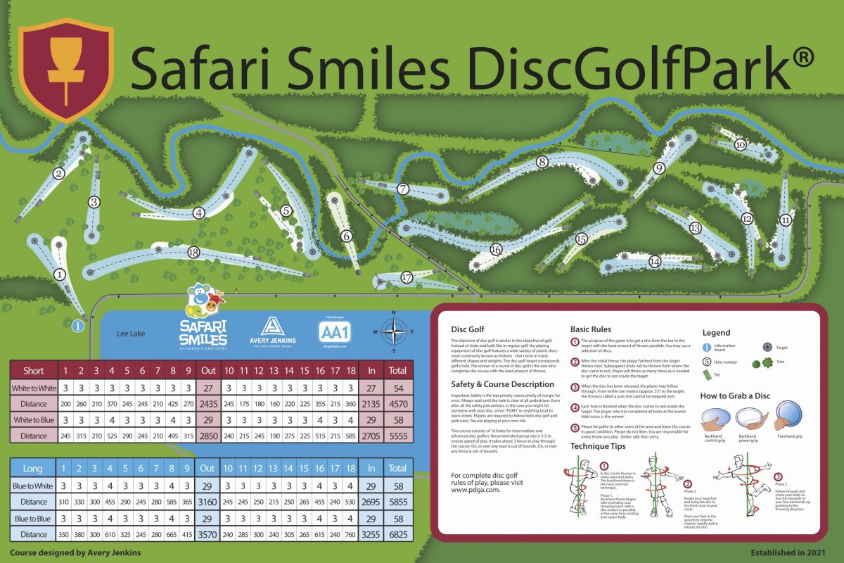 Safari Smiles DiscGolfPark