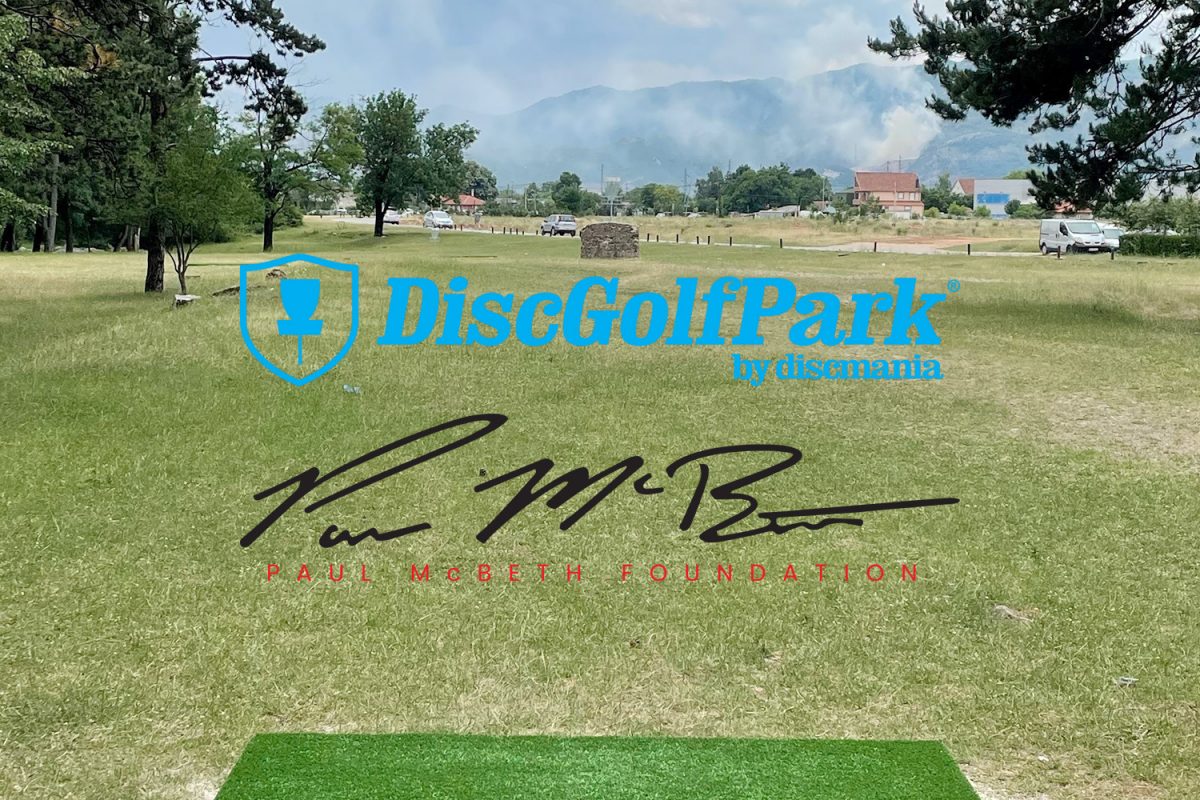 Paul McBeth Foundation & DiscGolfPark unite to create Montenegro’s first course