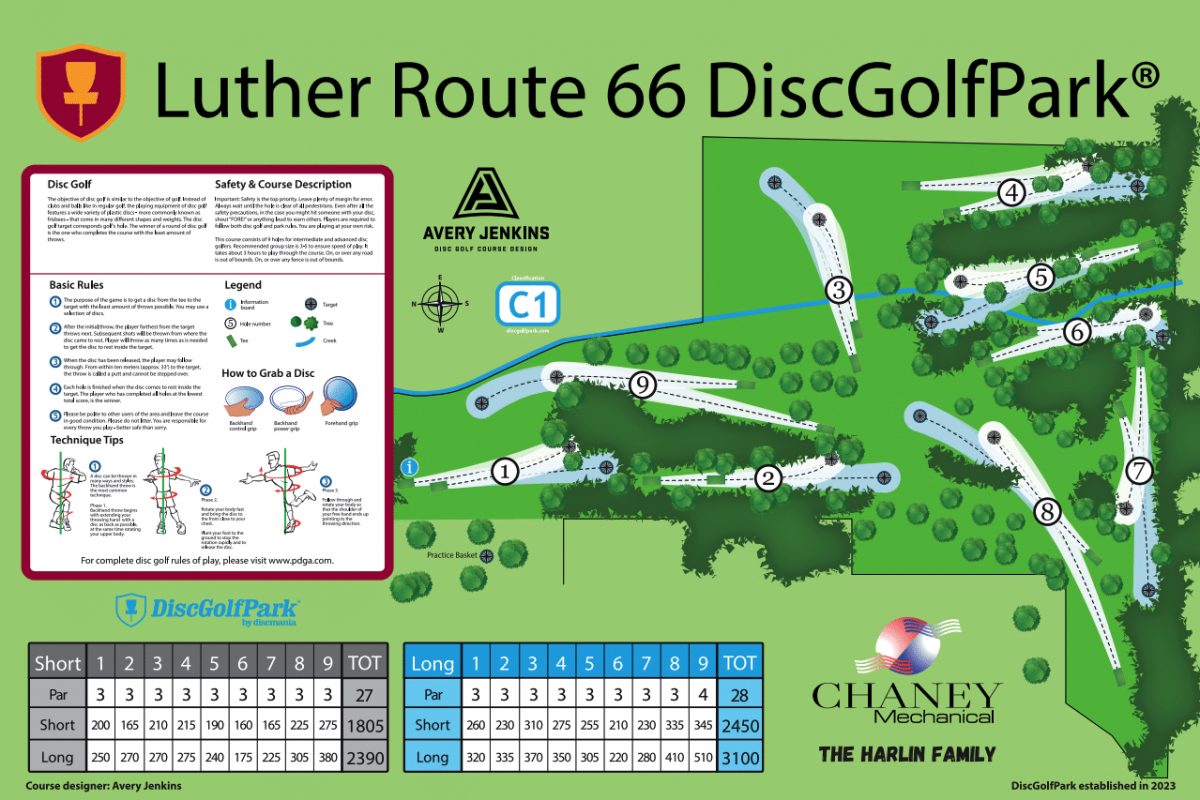 Luther Route 66 DiscGolfPark