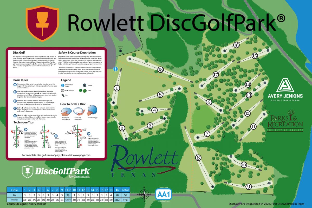 Rowlett DiscGolfPark
