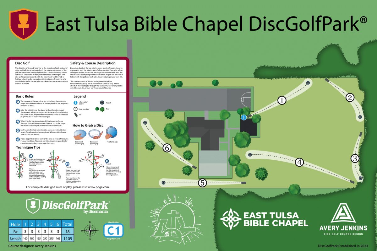 East Tulsa Bible Chapel DiscGolfPark