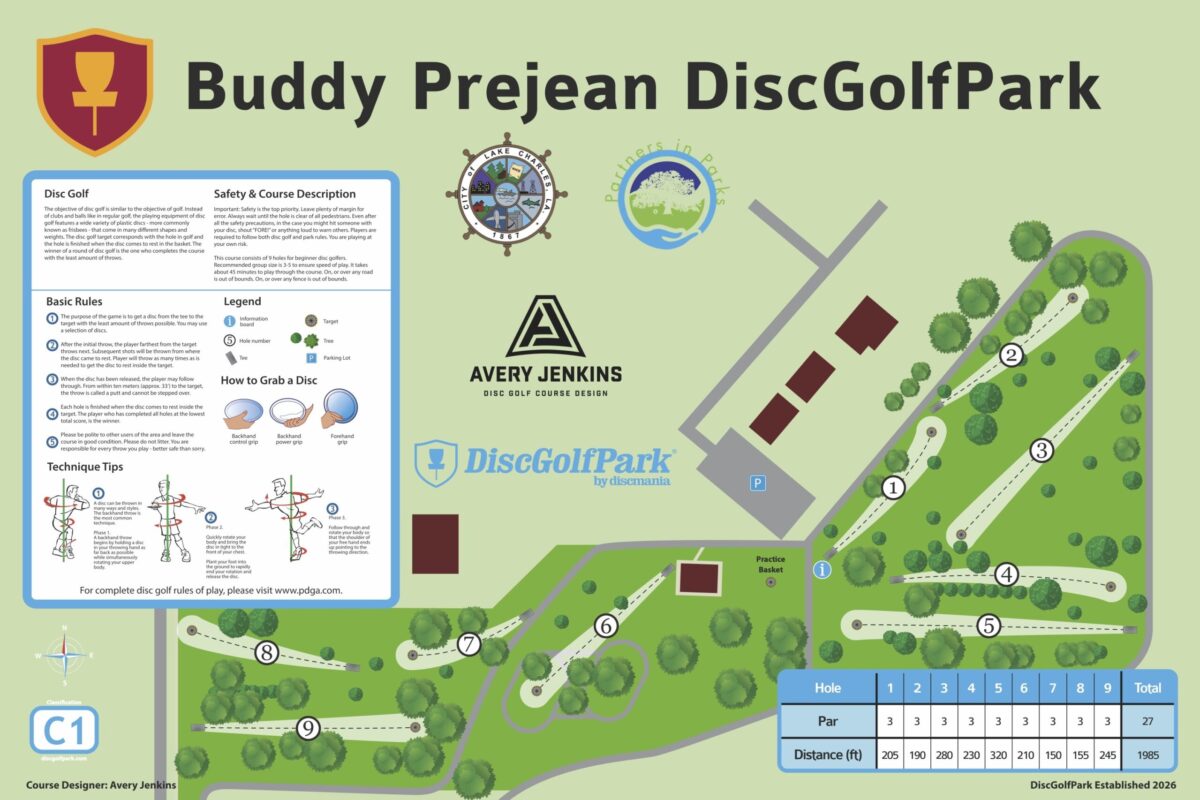 Buddy Prejean DiscGolfPark